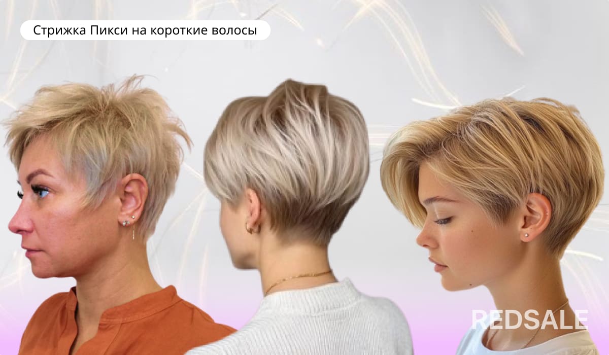 Стрижка Пикси на короткие волосы