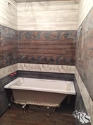 Укладка плитки в ванной комнате