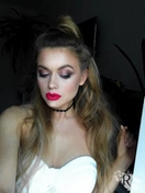 Макияж с акцентом на губы