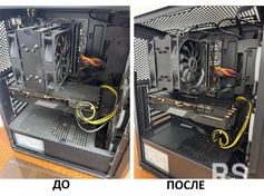 Чистка ПК + прошивка БИОС + установка нового процессора.