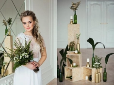 Свадебный макияж «cat eyes»