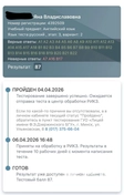 Результаты 3 этапа РТ.
Стартовали с 47 баллов.