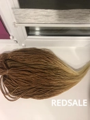 Комплект микросенегальских кос, ручное изготовление.
Материал многоразовый.