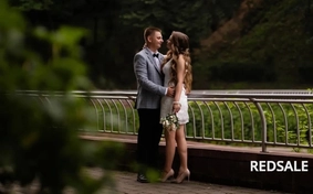 Свадебная фотосессия в Гомельском парке.