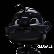 3D-модель маскота компании Remago, создана в Blender