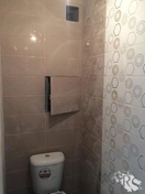 Ремонт санузла, облицовка стен плиткой