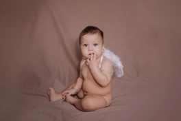 съемка малышей до 1 года (ангел)