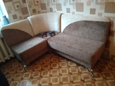 Перетяжка углового дивана 2