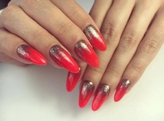 Комбинированный маникюр 10