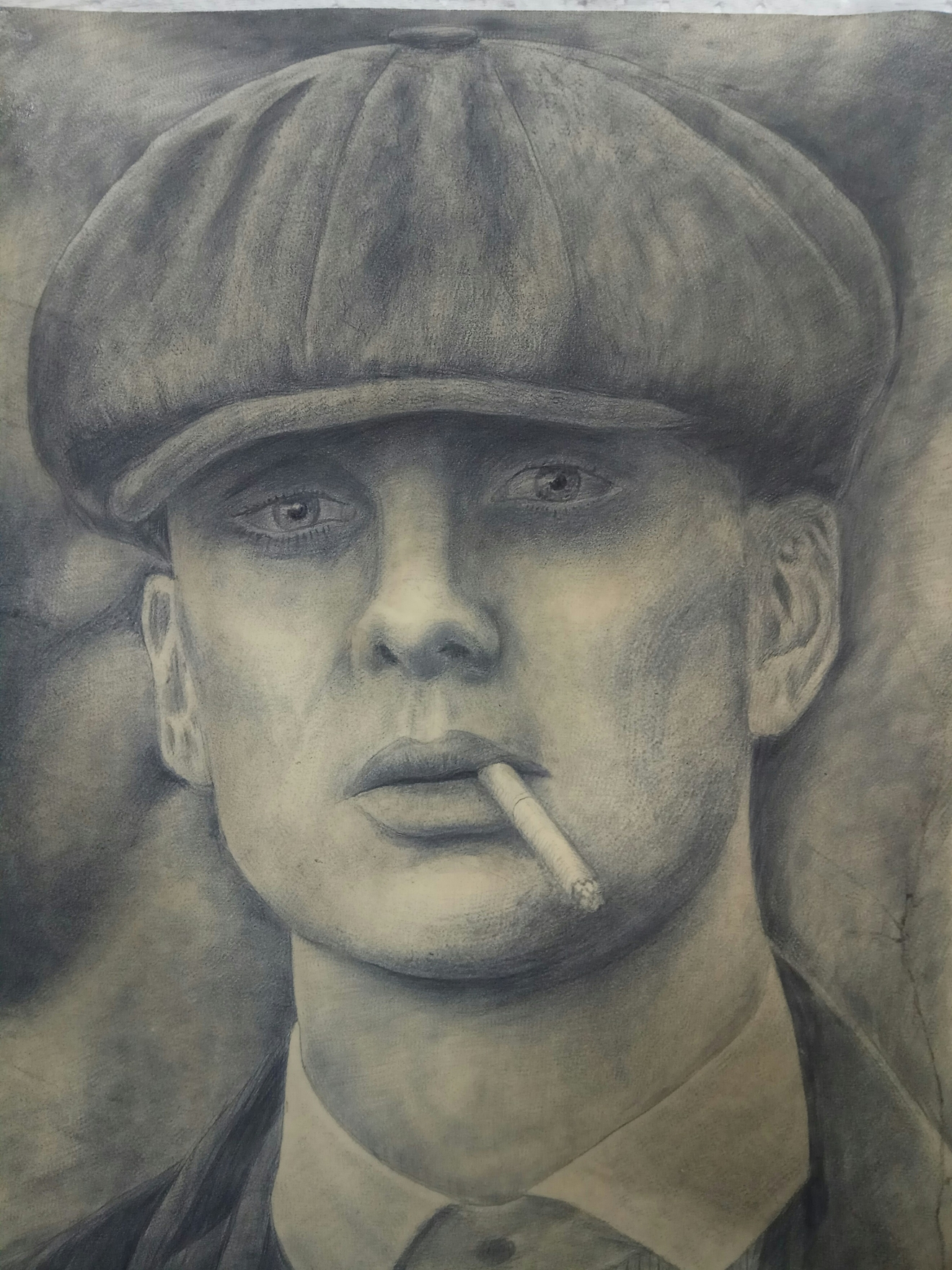 Татуировка на искусственной коже. Томас Шелби из острых козырьков.