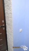Отделка дверных откосов декоративным камнем