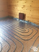 Установка теплового пола