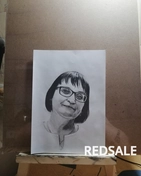 Портрет по фотографии,
Выполнен в течение 5 часов
Формат А4, карандаш, уголь.