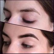 Моделирование бровей, графитная техника