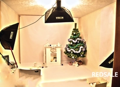 Новогодние студийные интерьеры, репортажная съемка...