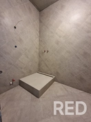 Облицовка санузла керамогранитом 600×600мм.