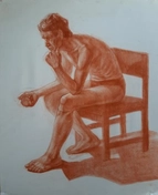 Рисунок натурщика