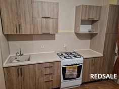 Сборка кухни, установка скинали, вырезка пенала под газовую трубу с счётчиком расхода газа, установка мойки и подключение. Установка газлифтов и тормозов захлопывания.