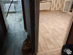Стыковка рисунка ламината в порогах