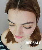 Экспресс наращивание. Базовый эффект лисий. С изгиб. Внешний угол не прорабатываем. Делаем акцент на углы. Время работы 2.5 часа.