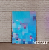 Картина выполненная маслом на холсте. интерьерная в абстрактном стиле. Размер 70/50 см.