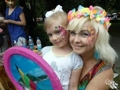 Рисунки на лице