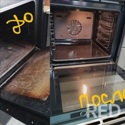 Отмыть духовку иногда бывает не просто🤔 Но немного времени, терпения и хорошая химия спасают ситуацию😉