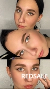Моделирование+окрашивание бровей краской, 40р.