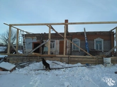 Возведение дополнительно каркаса для увеличения площади кровли