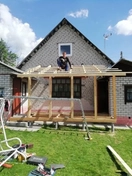 Собираю каркас 
