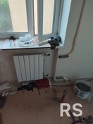 Монтаж биметаллического радиатора в квартире с помощью газосварки.