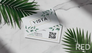 Использованы матовые текстуры, лаконичная типографика и QR-код для удобства клиентов и современного восприятия.
Композиция подчёркивает экологичность и внимание к деталям, гармонируя с тематикой упаковочных материалов.