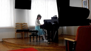 Саша на конкурсе "Музыкальный калейдоскоп"