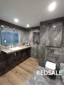 Установка умывальника, унитаза, полотенцесушителя.