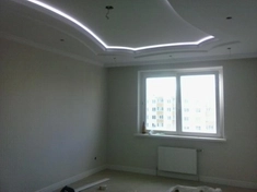 Монтаж потолков из гипсокартона 8