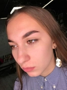 Моделирование формы, окрашивание краской, долговременная укладка бровей 
