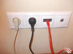 Установка розеток 4