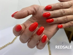 Маникюр с укреплением и покрытие 
Выполняла за час 15 