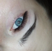 Наращивание ресниц М изгиб