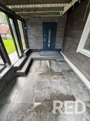 Керамогранит 60х120, укладка ступеней+резинка.