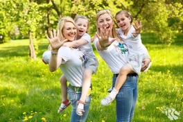 Семейная фотосъемка на природе