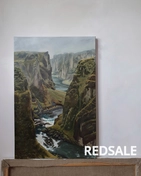 Картина  выполнена маслом в размере 40×60 на продажу.