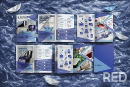 Дизайн каталога для производителя упаковочных материалов.