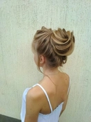 Вечерняя причёска