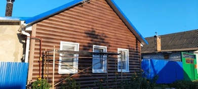 Обшивка дома блок хаусом