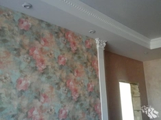 Поклейка обоев в квартире