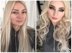 Макияж «cat eye»