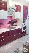 Изготовление кухни из глянцевого пластика
