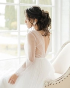 Свадебная прическа 74