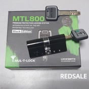 Замена цилмндрового механизма замка Mul-t-lock 
